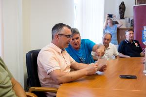 EVROPSKI PRVAKI V KOŠARKI NAD 60 LET SPREJEM PRI ŽUPANU - Valter Leban-6408
